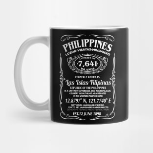 Pinoy Shirt Wi-ki Philippine Facts Filipino Shirt Mug